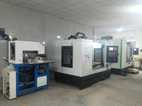 精焊科技cnc數控機床車間