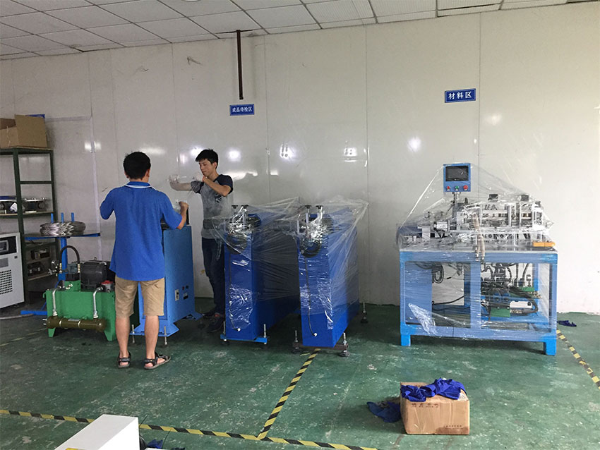 自動化焊接機，直線碰焊成型機